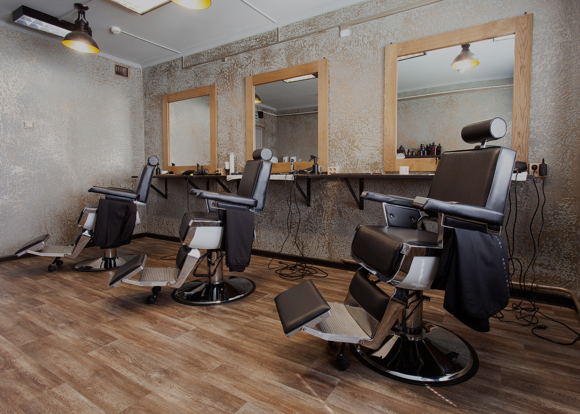 Inside Ace Of Fades barbershop