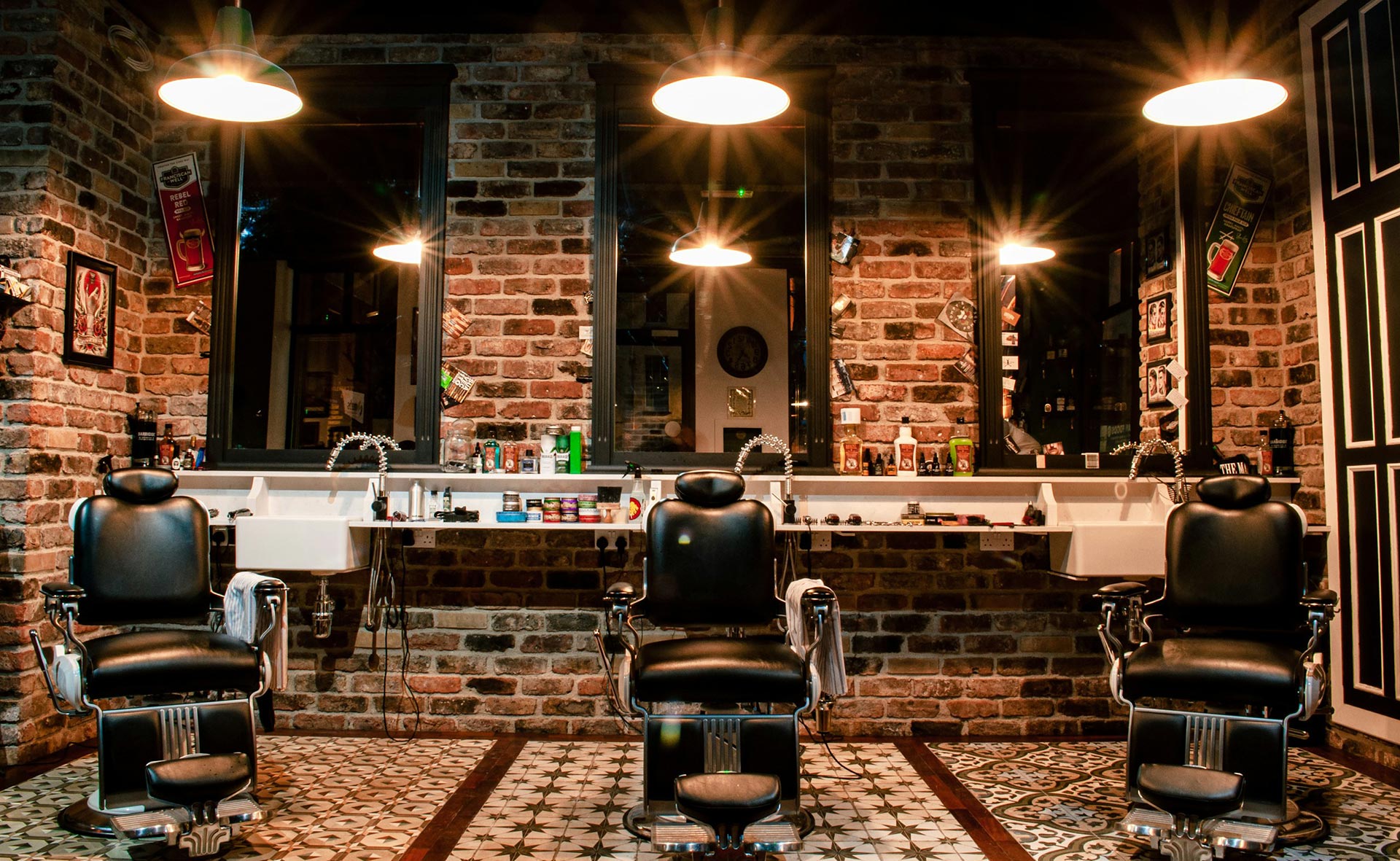 Inside the barbershop — Ace Of Fades